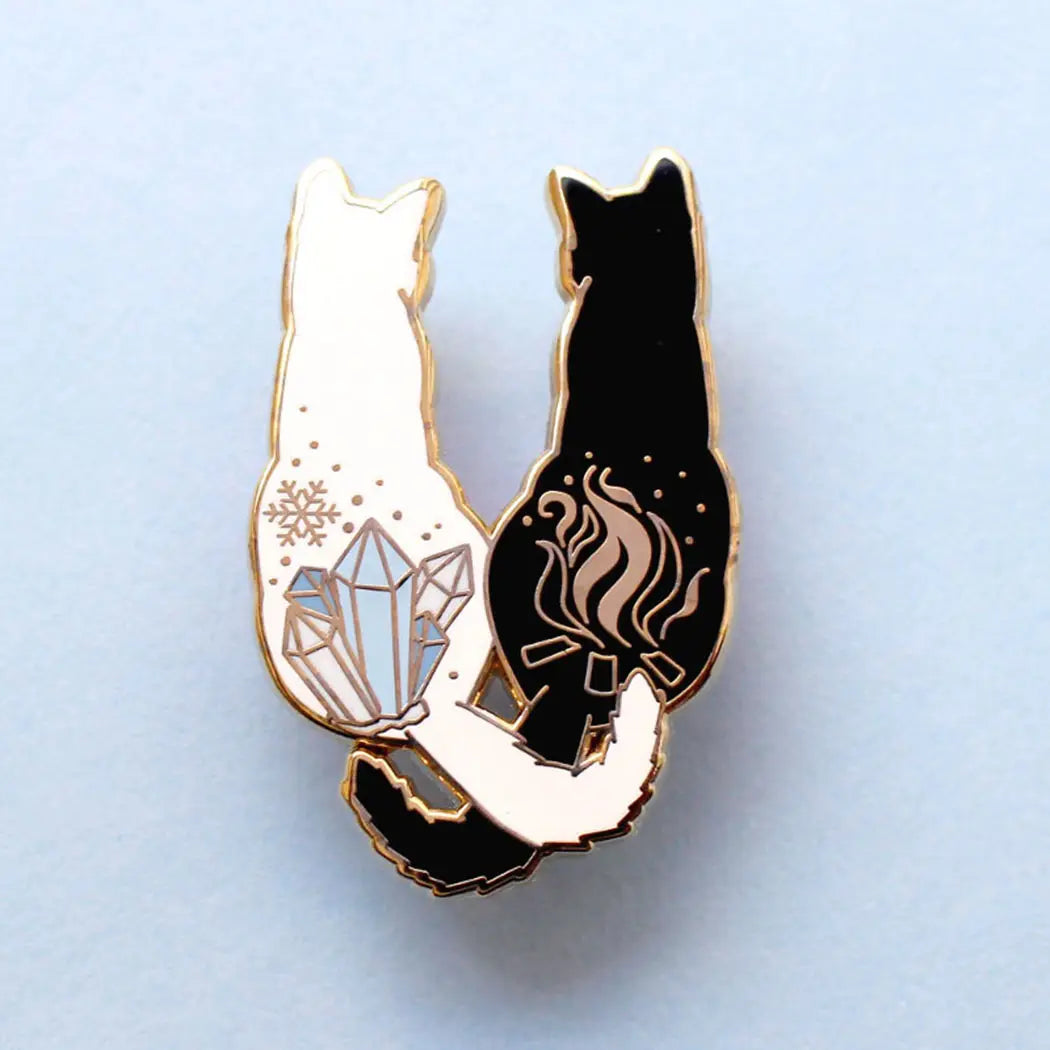 Glitter Punk Enamel Pins by Wild Lark