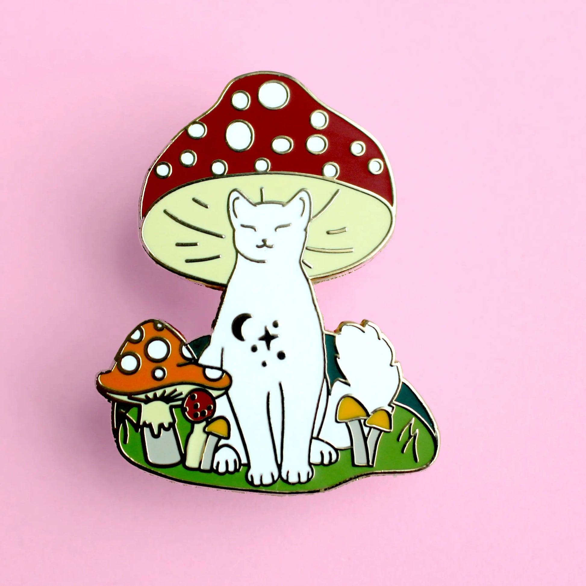 Glitter Punk Enamel Pins by Wild Lark