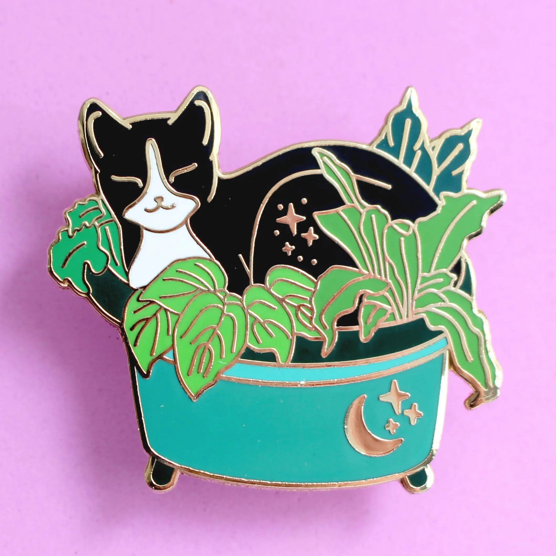 Glitter Punk Enamel Pins by Wild Lark