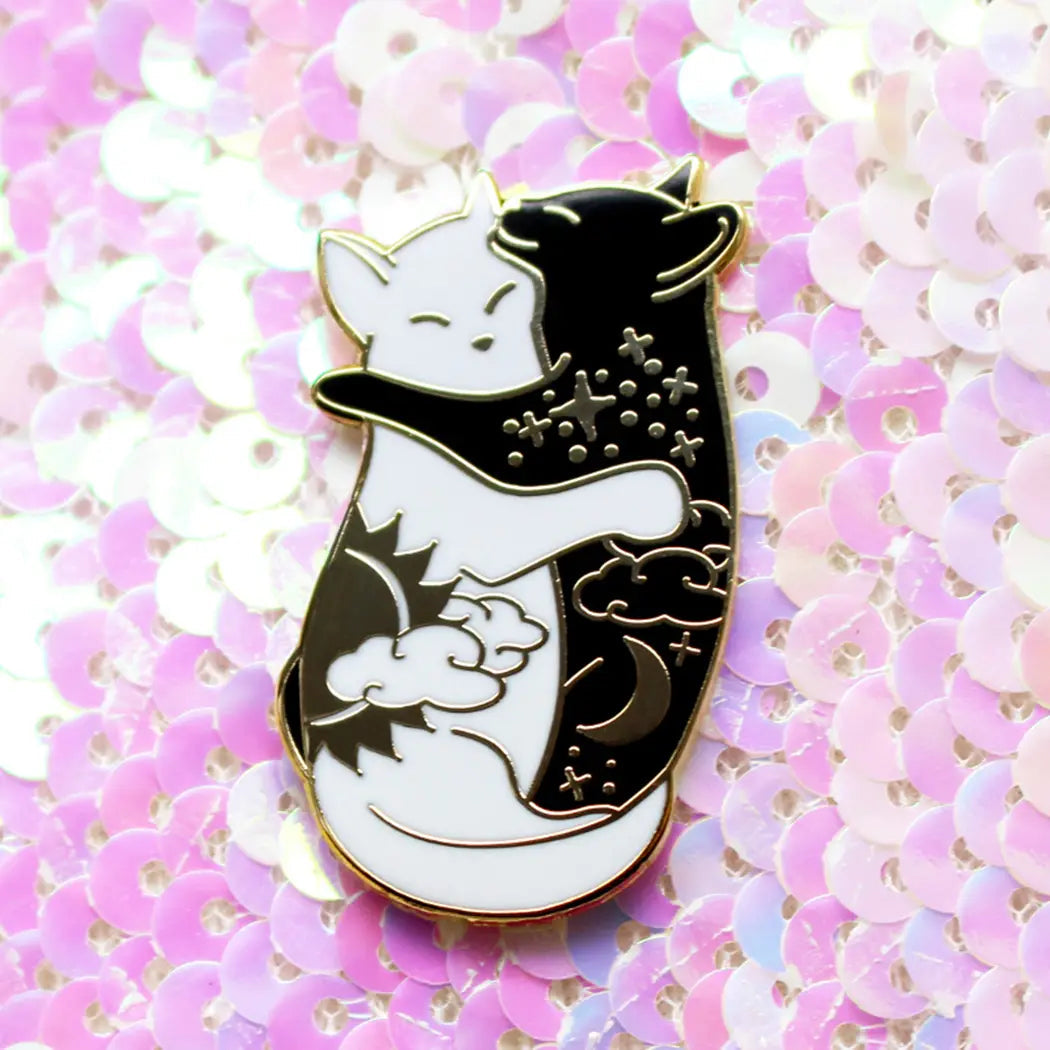 Glitter Punk Enamel Pins by Wild Lark