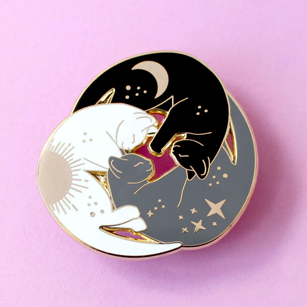 Glitter Punk Enamel Pins by Wild Lark