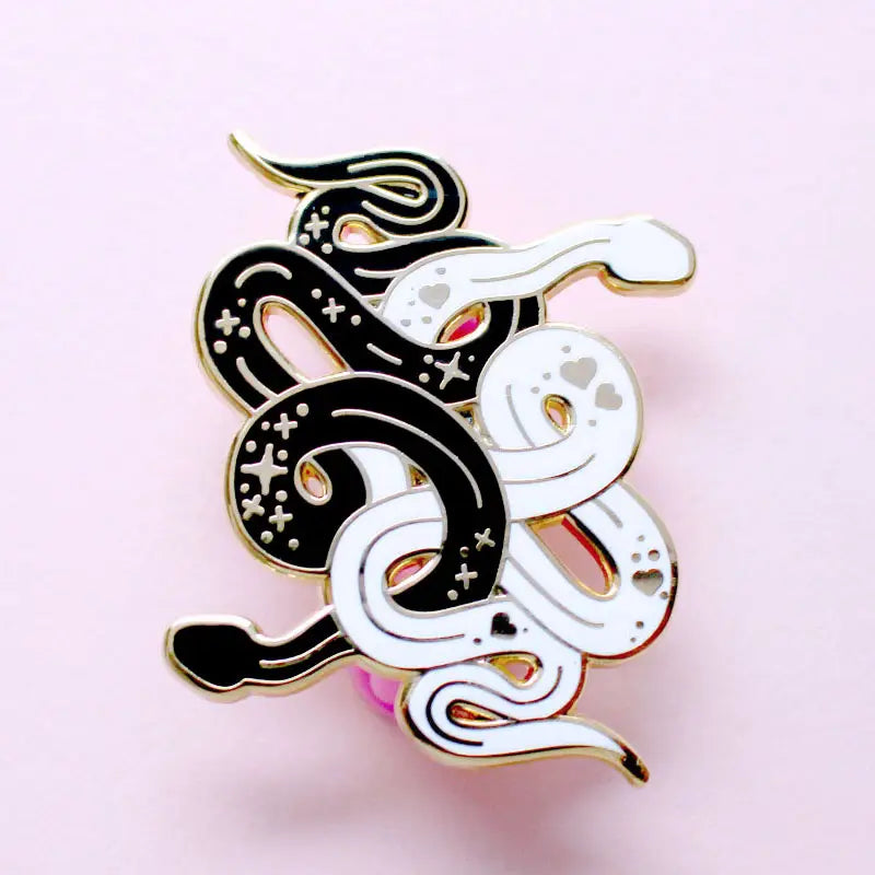 Glitter Punk Enamel Pins by Wild Lark