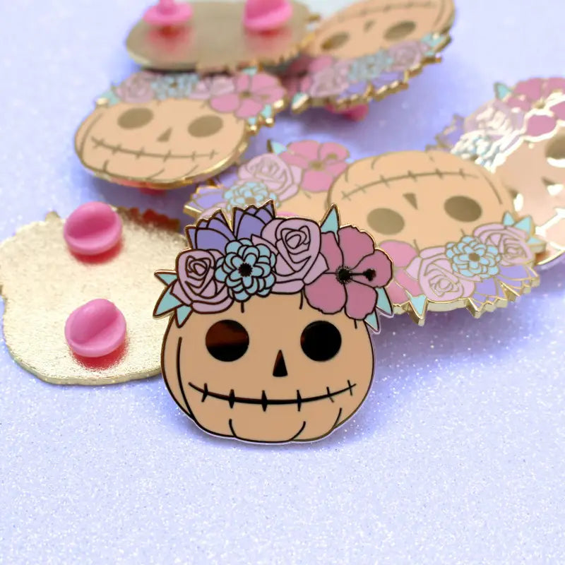 Glitter Punk Enamel Pins by Wild Lark