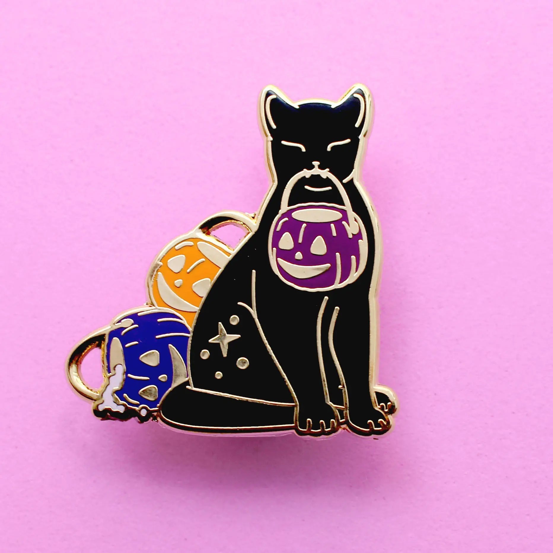 Glitter Punk Enamel Pins by Wild Lark