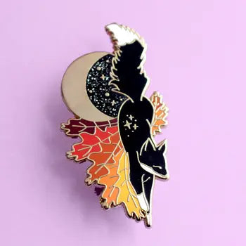 Glitter Punk Enamel Pins by Wild Lark