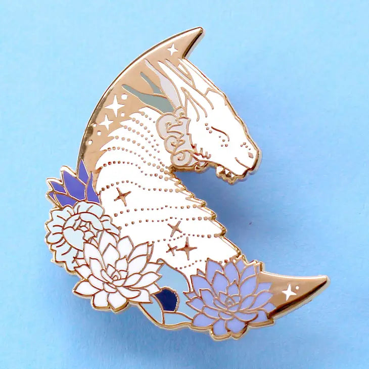 Glitter Punk Enamel Pins by Wild Lark