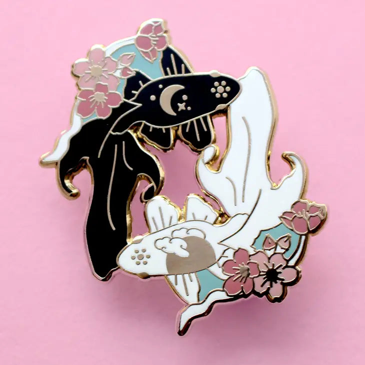 Glitter Punk Enamel Pins by Wild Lark