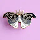 Glitter Punk Enamel Pins by Wild Lark