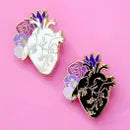 Glitter Punk Enamel Pins by Wild Lark