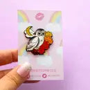 Glitter Punk Enamel Pins by Wild Lark