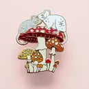Glitter Punk Enamel Pins by Wild Lark