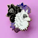 Glitter Punk Enamel Pins by Wild Lark