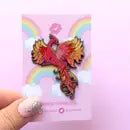 Glitter Punk Enamel Pins by Wild Lark