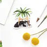 Cat and Plant Stickers by Wild Lark