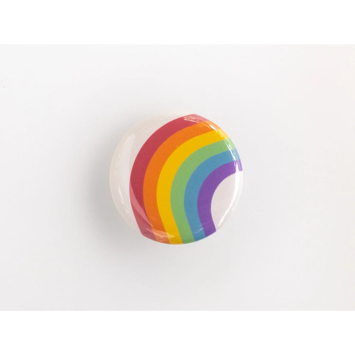 Retro Pride Rainbow Buttons Pins by Wild Lark