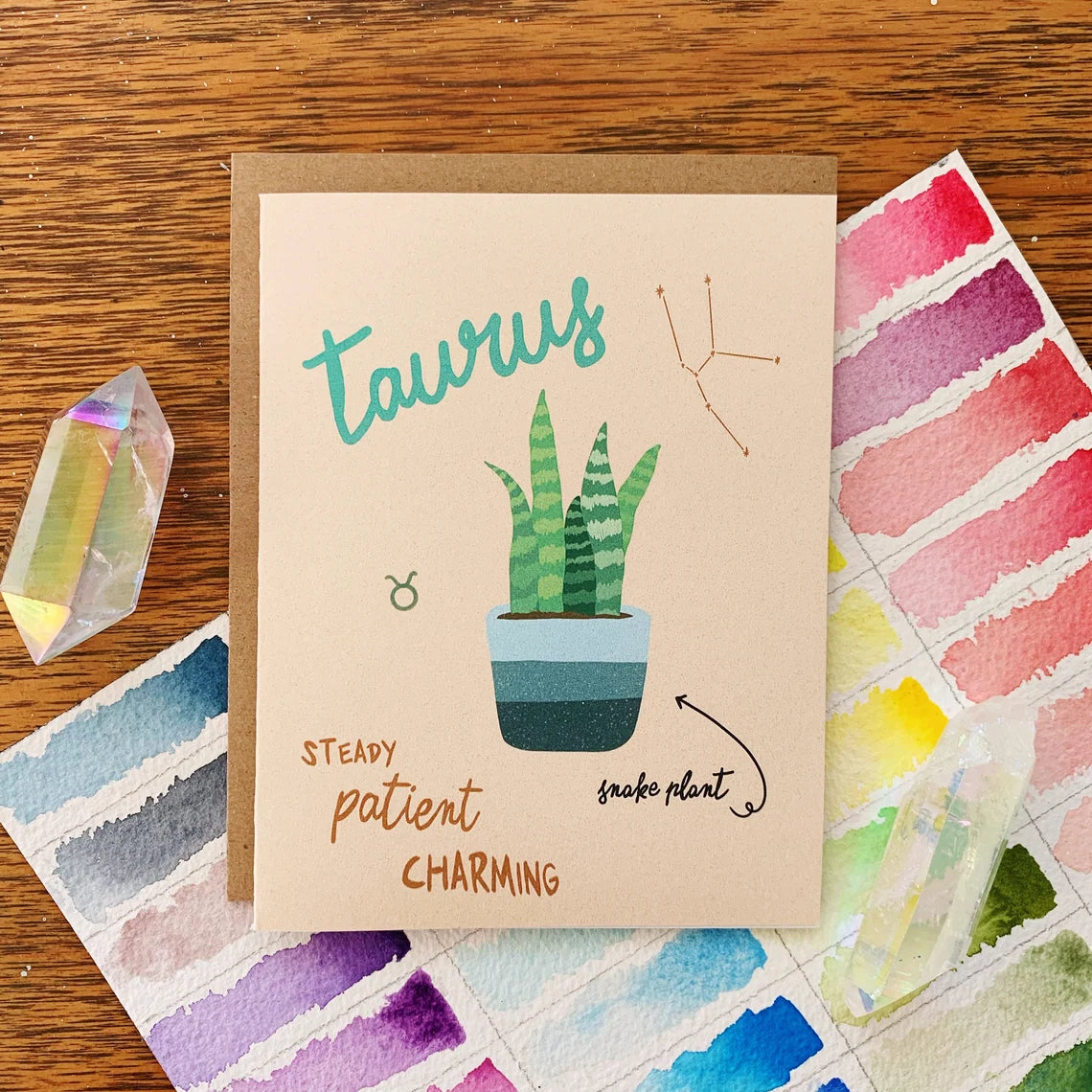 Zodiac Greeting Card - Jess W. by Wild Lark