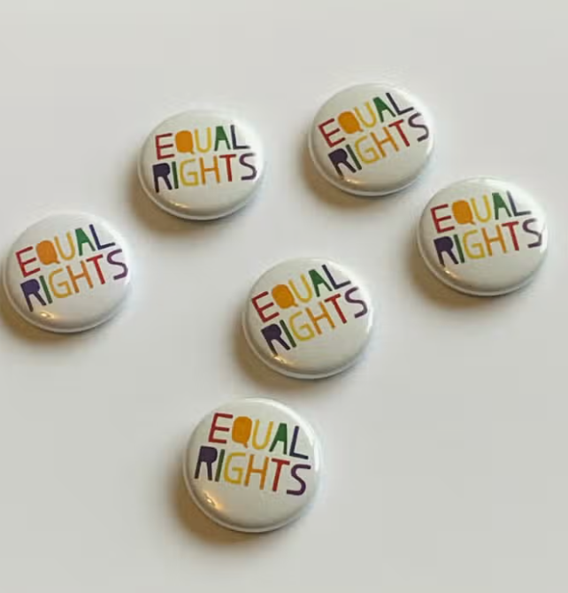 Assorted 1-inch button by Wild Lark