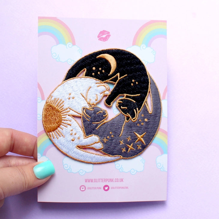 Glitter Punk Iron On Patches by Wild Lark