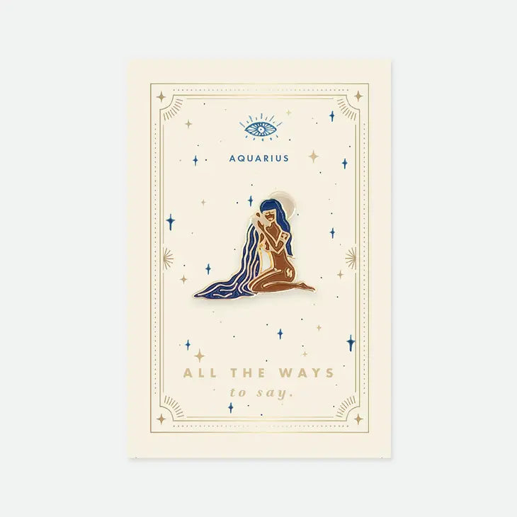 Zodiac Pins by Wild Lark