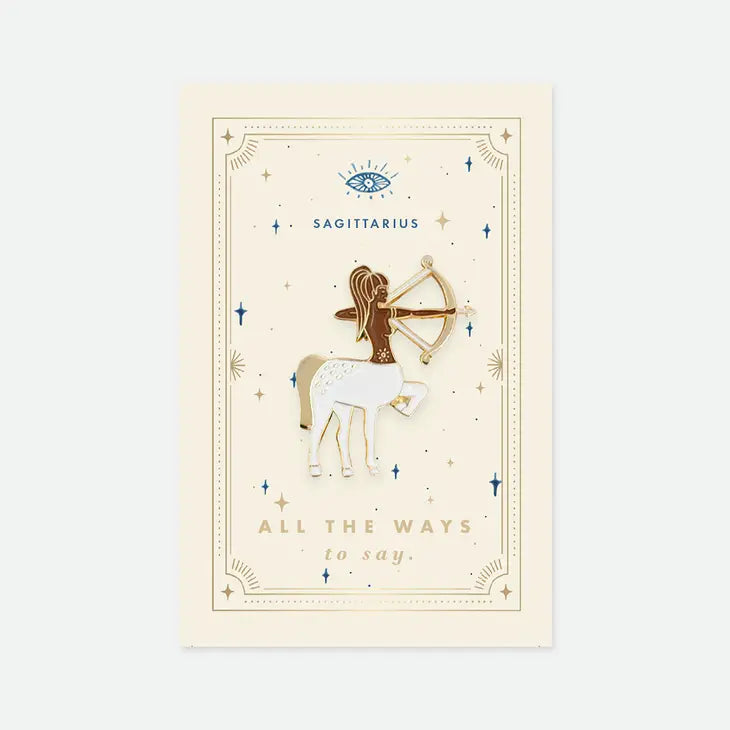 Zodiac Pins by Wild Lark