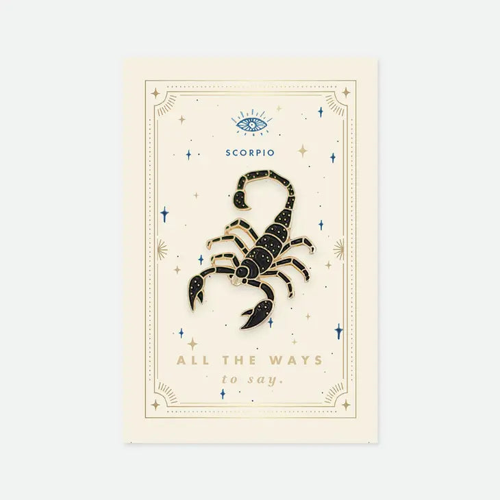Zodiac Pins by Wild Lark