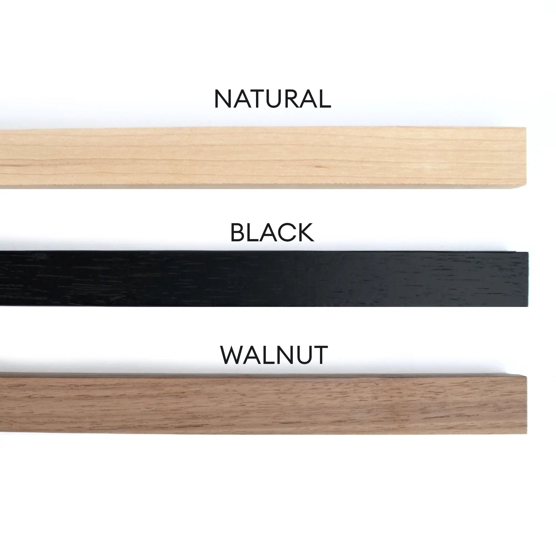 Magnetic Wood Hanging Poster Frame by Wild Lark
