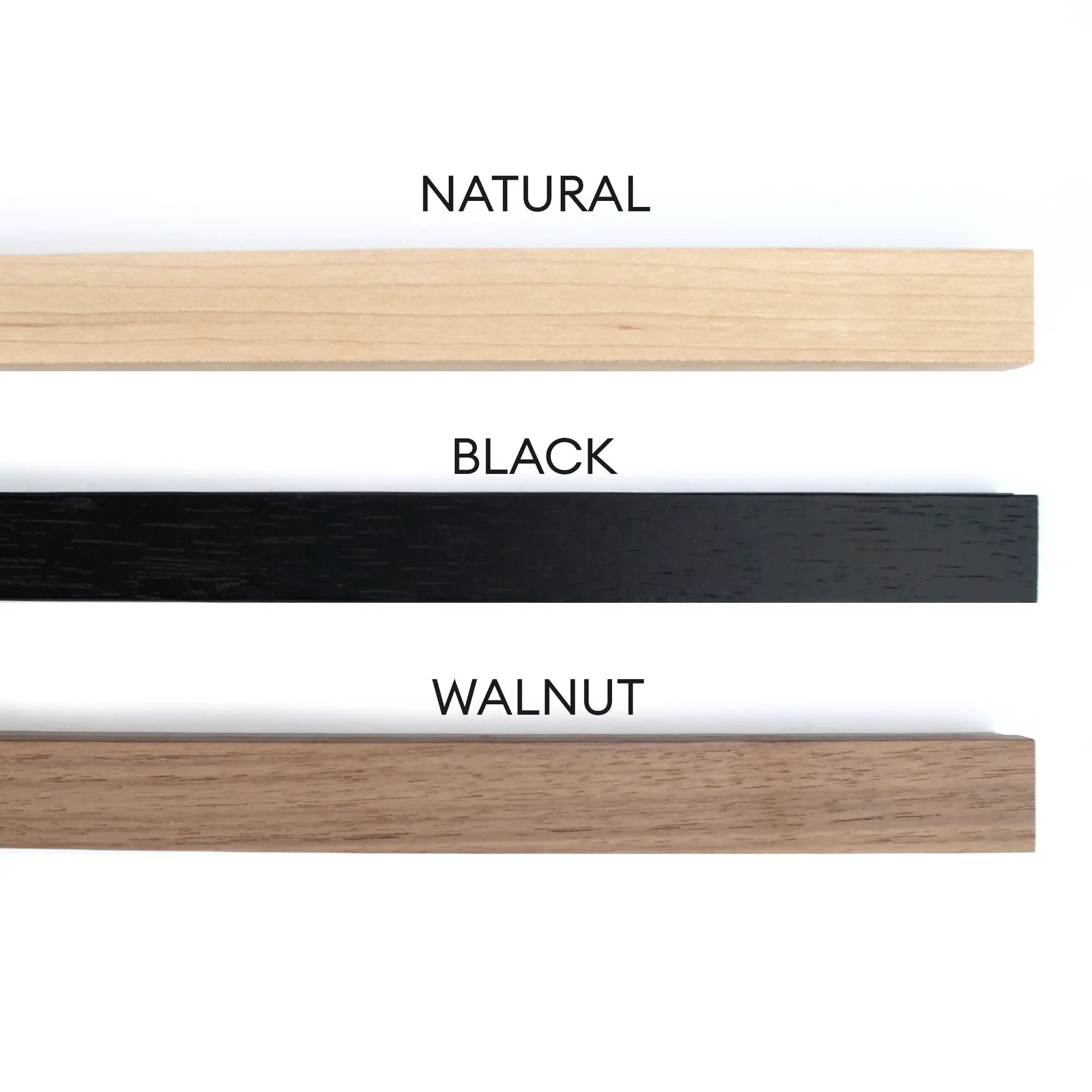 Magnetic Wood Hanging Poster Frame by Wild Lark