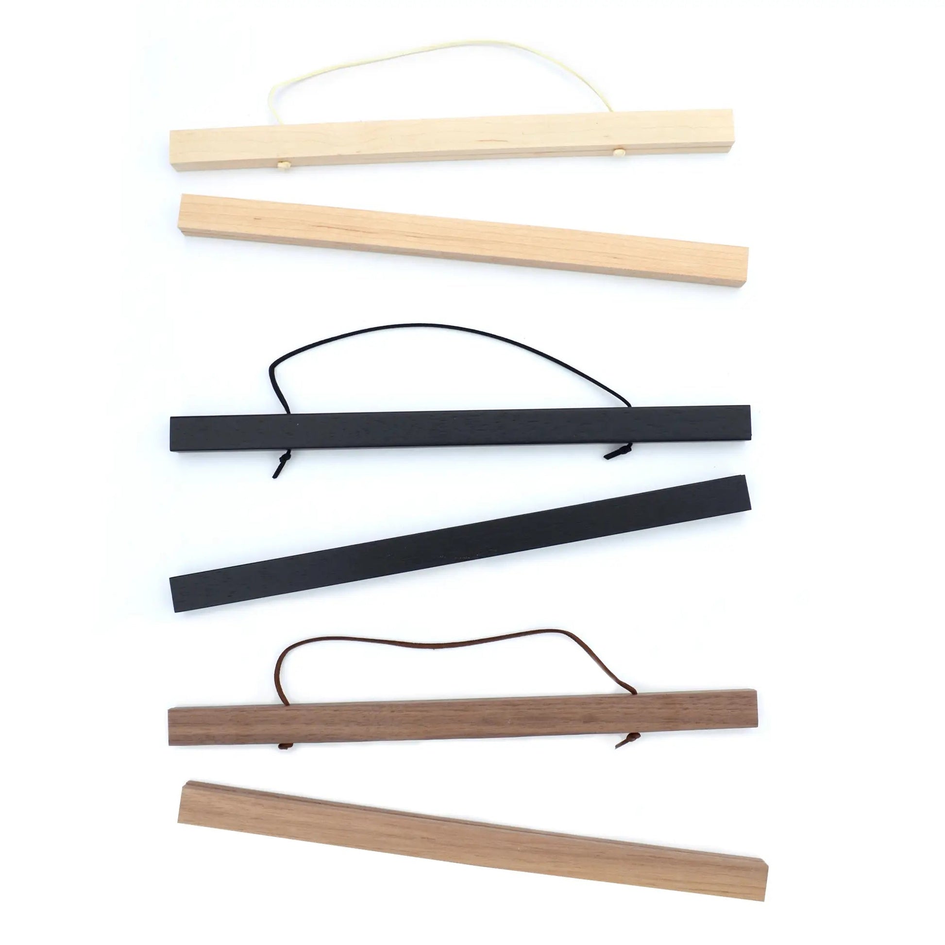 Magnetic Wood Hanging Poster Frame by Wild Lark