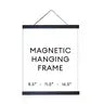 Magnetic Wood Hanging Poster Frame by Wild Lark