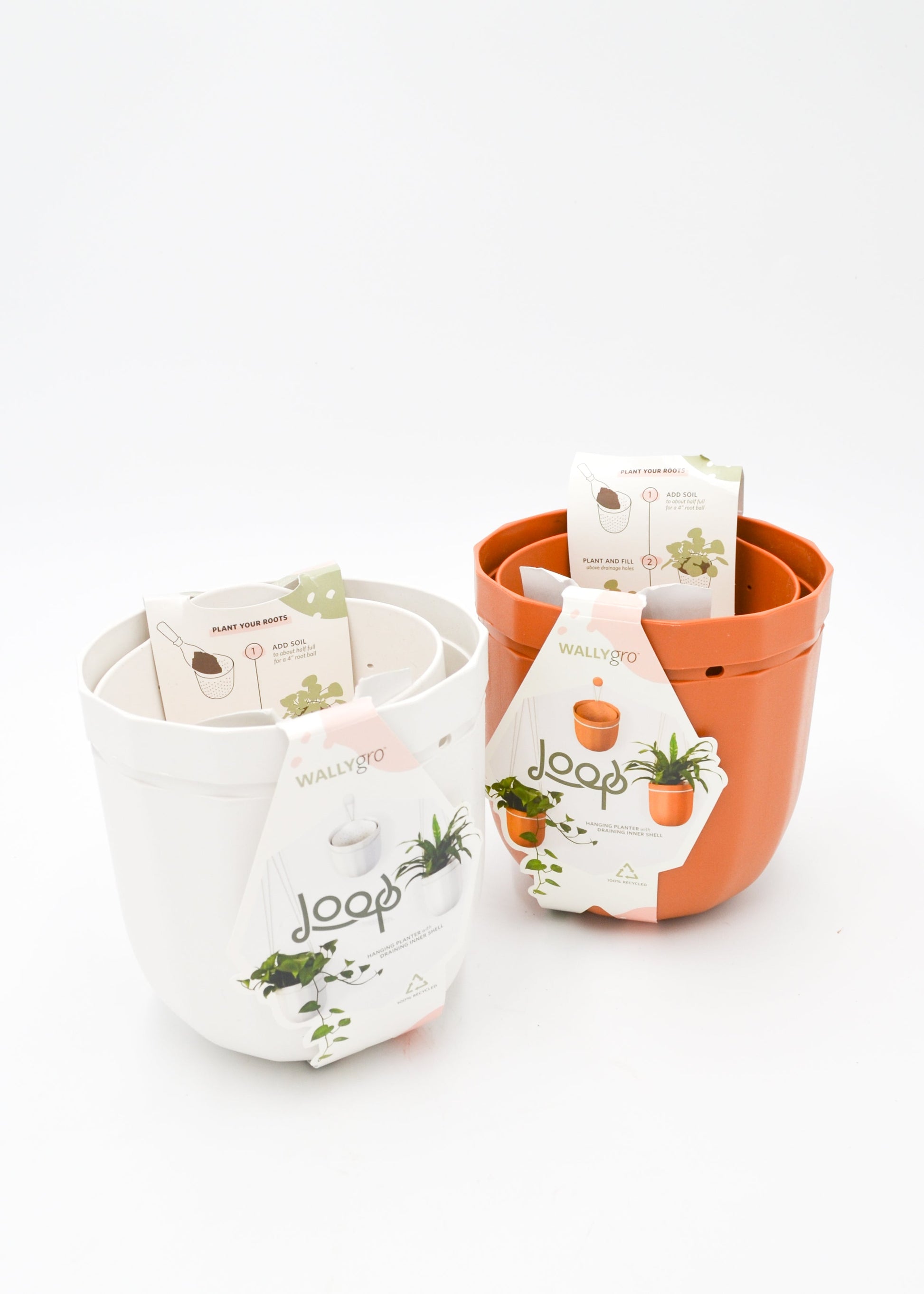 Loop WallyGro Planters (10 Colors Available) by Wild Lark