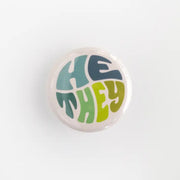 Retro Pronoun Buttons by Wild Lark