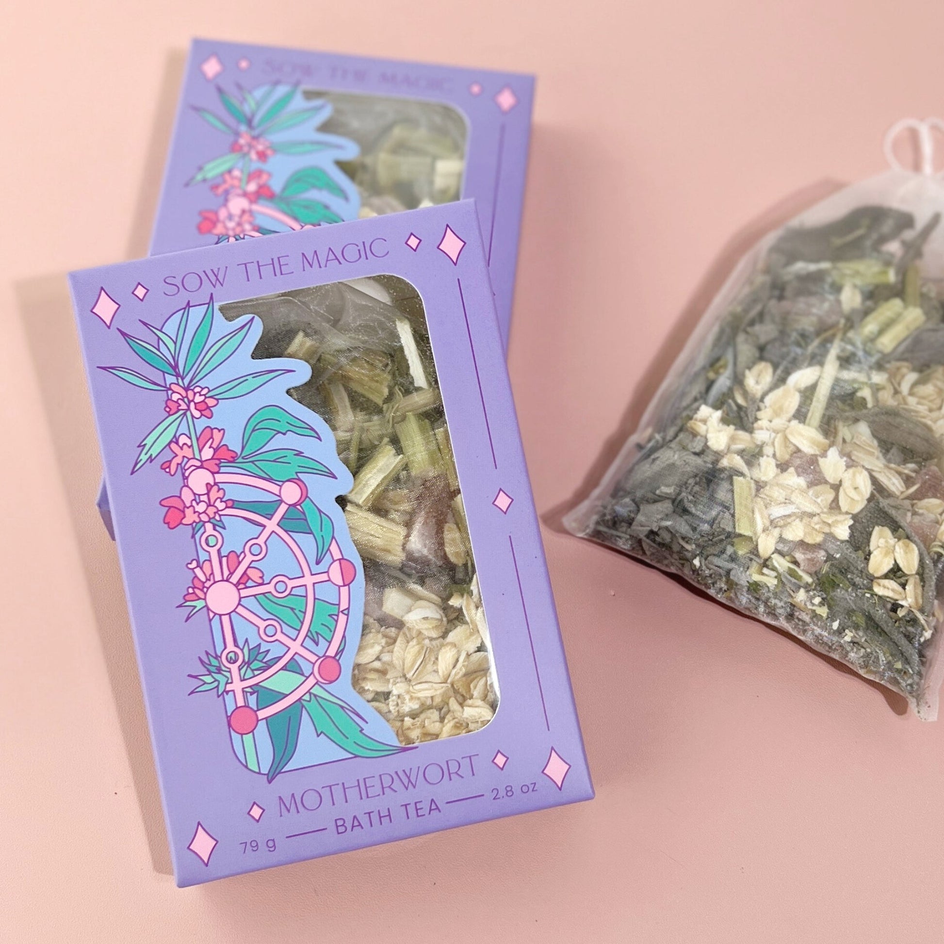 Tarot Botanical Bath Tea Box by Wild Lark