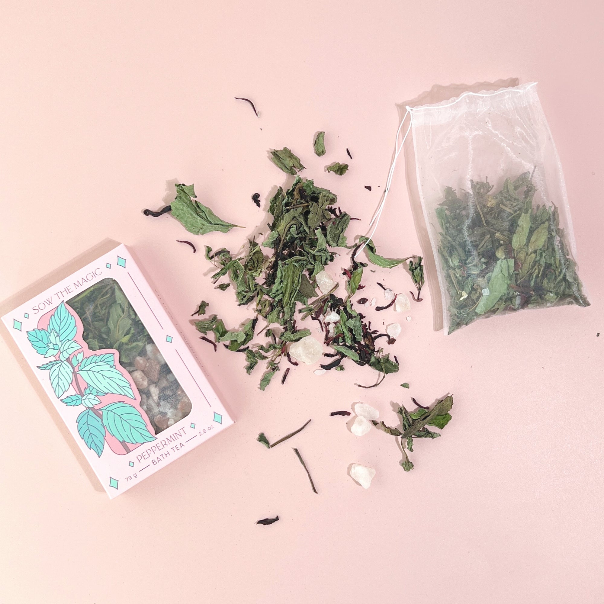 Tarot Botanical Bath Tea Box by Wild Lark