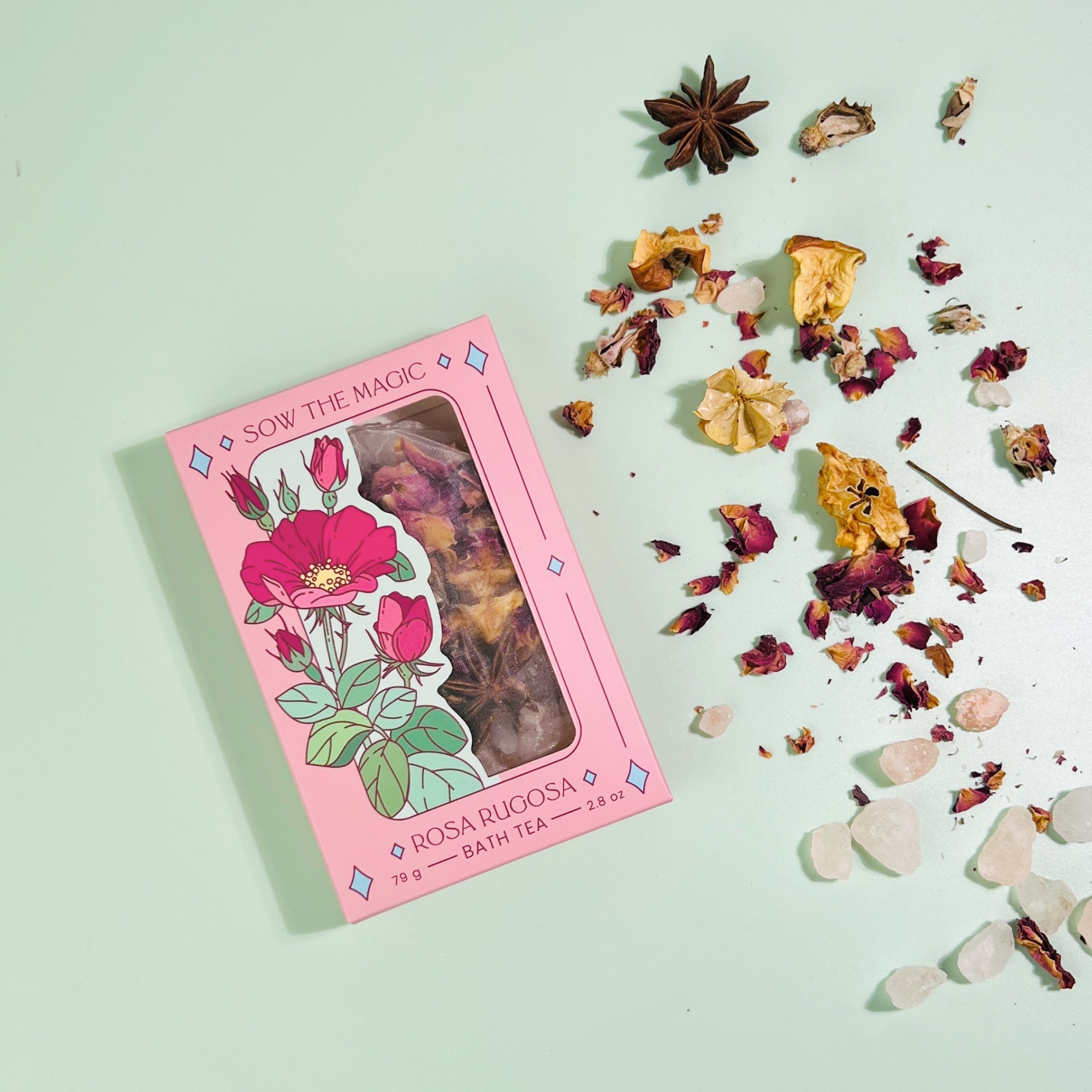 Tarot Botanical Bath Tea Box by Wild Lark