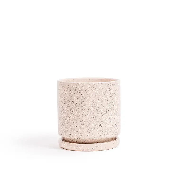 4.5" Campfire Cylinder Pots with Water Saucers by Wild Lark