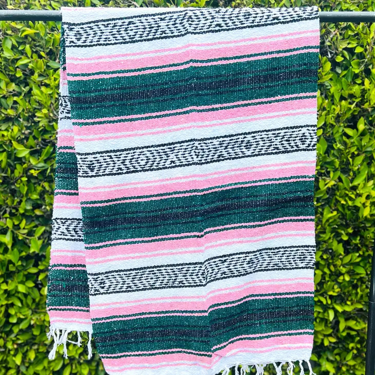 Beach Blanket / Mexican Blanket / Throw Blanket by Wild Lark