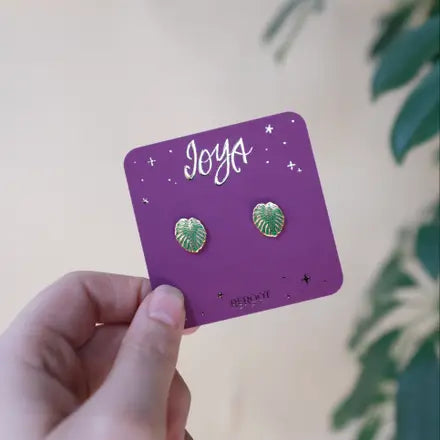 ReRoot Enamel Earrings by Wild Lark