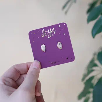 ReRoot Enamel Earrings by Wild Lark