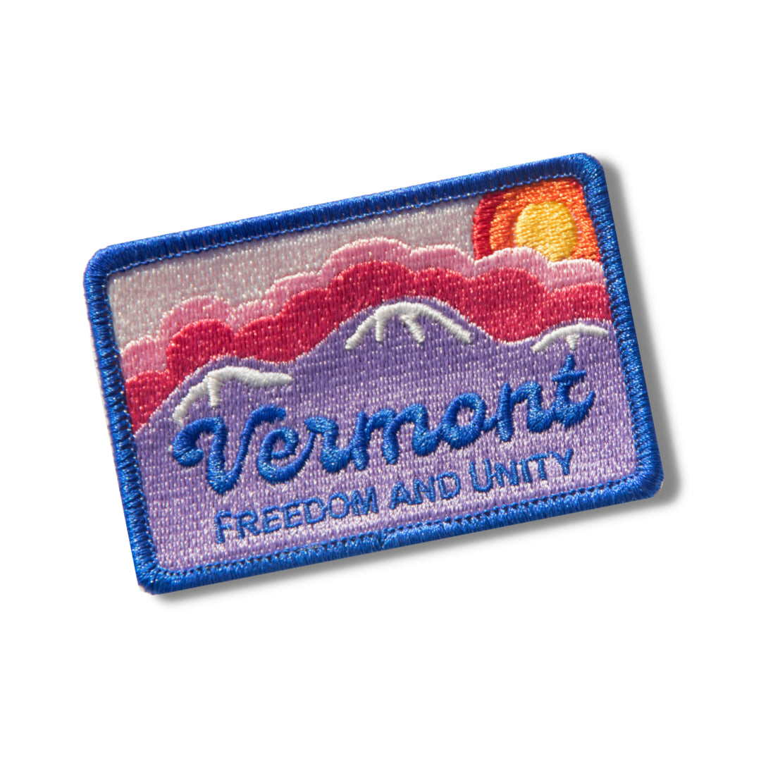Vermont Stick-on Patches by Wild Lark