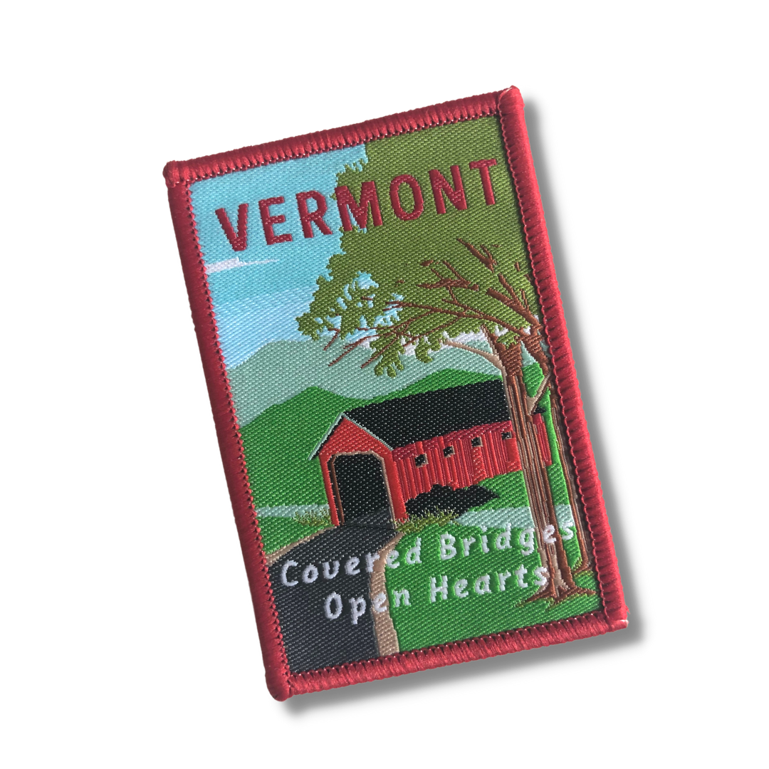 Vermont Stick-on Patches by Wild Lark