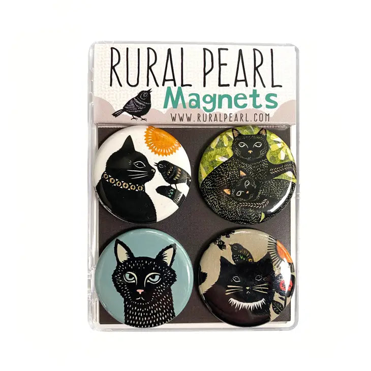 Set of 4 - 1.25 inch Magnets by Wild Lark
