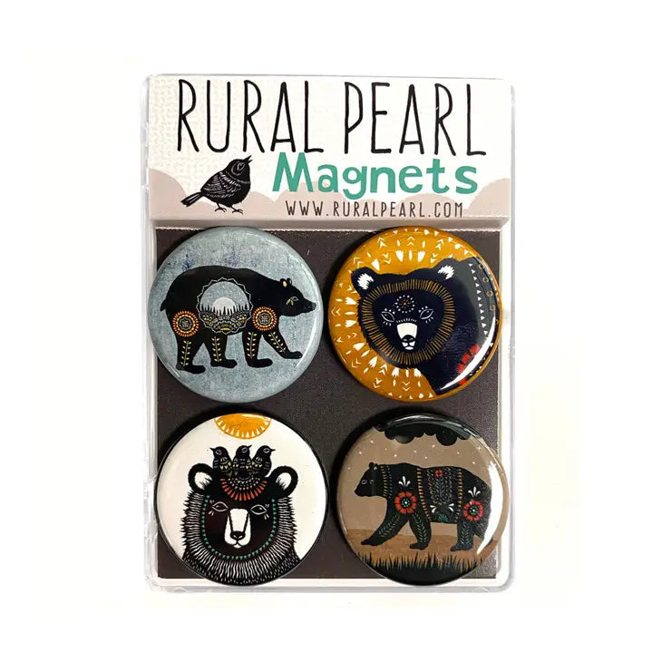Set of 4 - 1.25 inch Magnets by Wild Lark