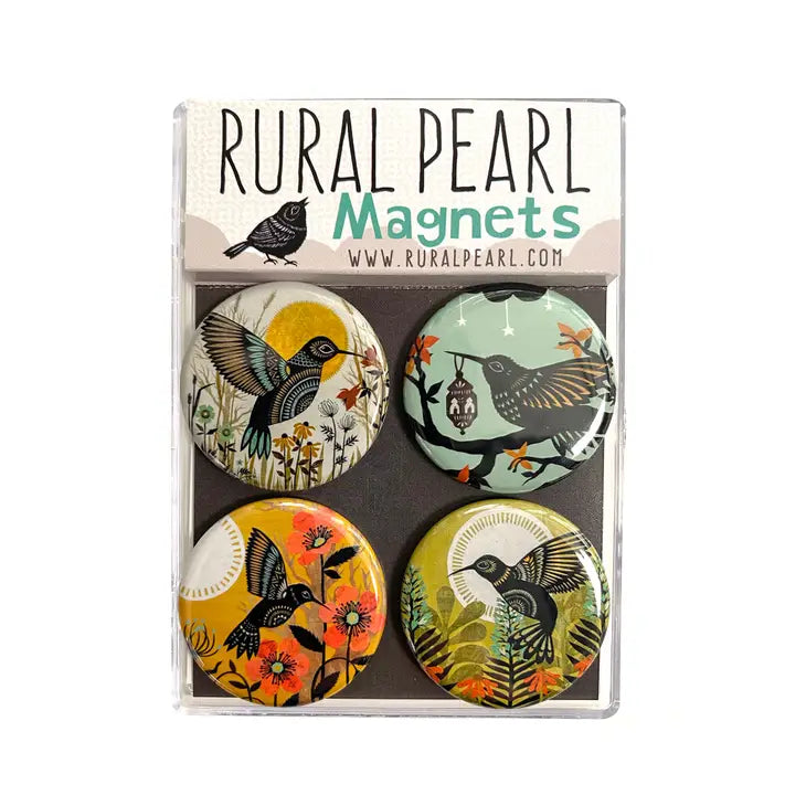 Set of 4 - 1.25 inch Magnets by Wild Lark