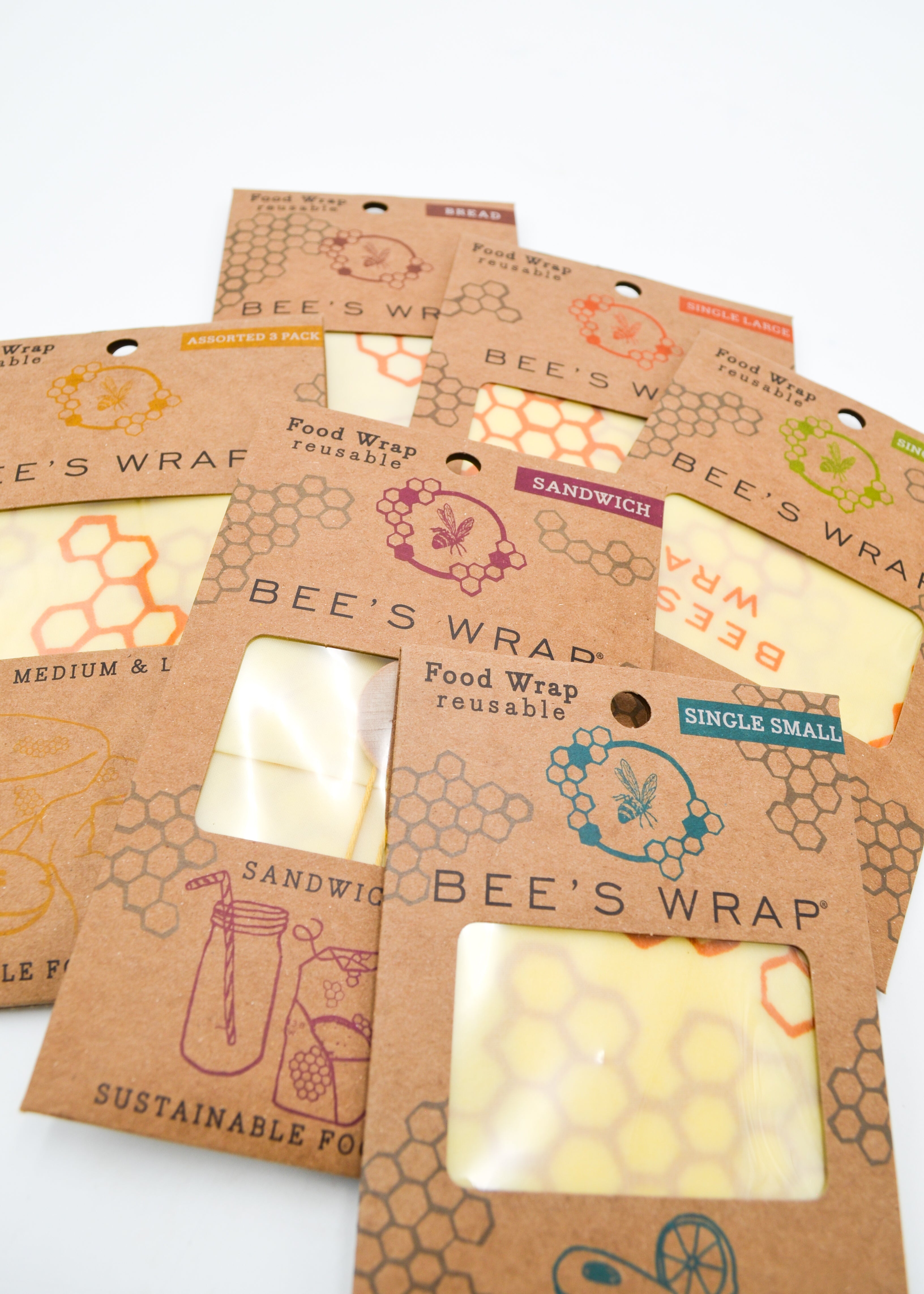 Bee's Wrap - Classic Honeycomb Print Collection (7 Varieties Available) by Wild Lark