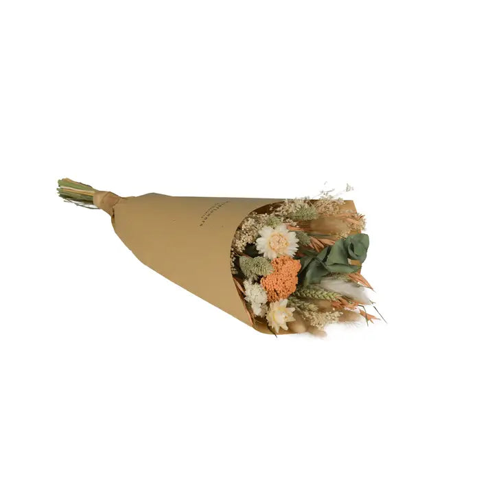 Dried Flowers Field Bouquet Apricot (Three Sizes Available) by Wild Lark
