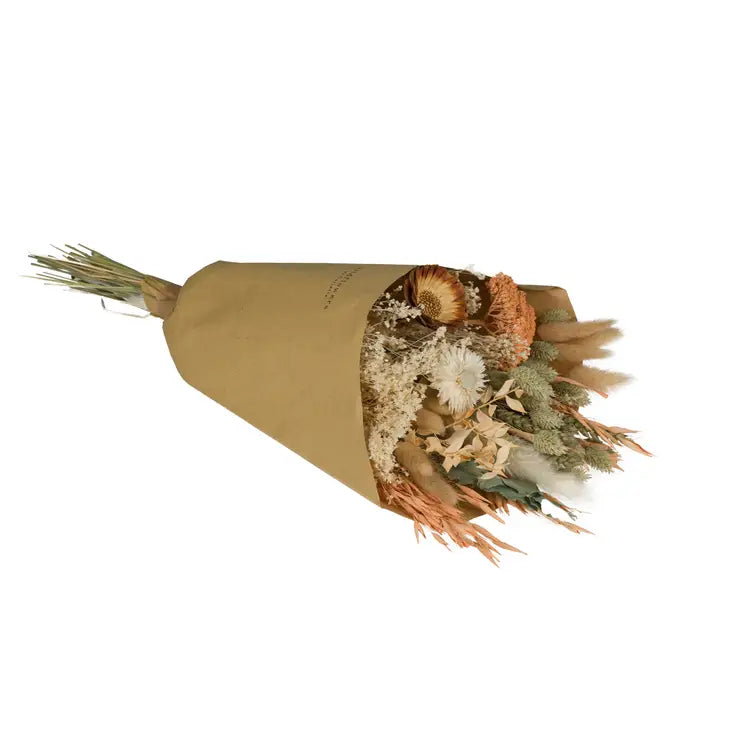 Dried Flowers Field Bouquet Apricot (Three Sizes Available) by Wild Lark