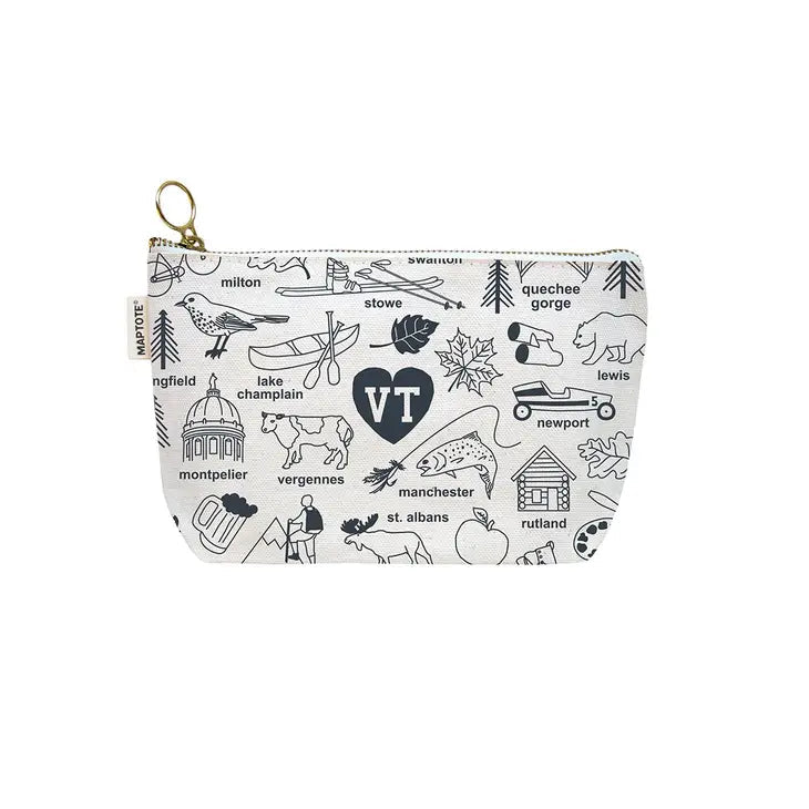 Vermont Zip Pouch by Wild Lark