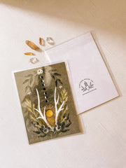 Forest Forage - Art Print by Wild Lark
