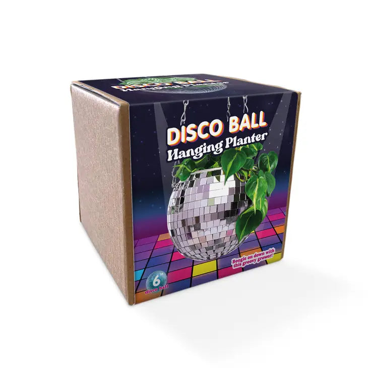 Disco Ball Hanging Planter by Wild Lark