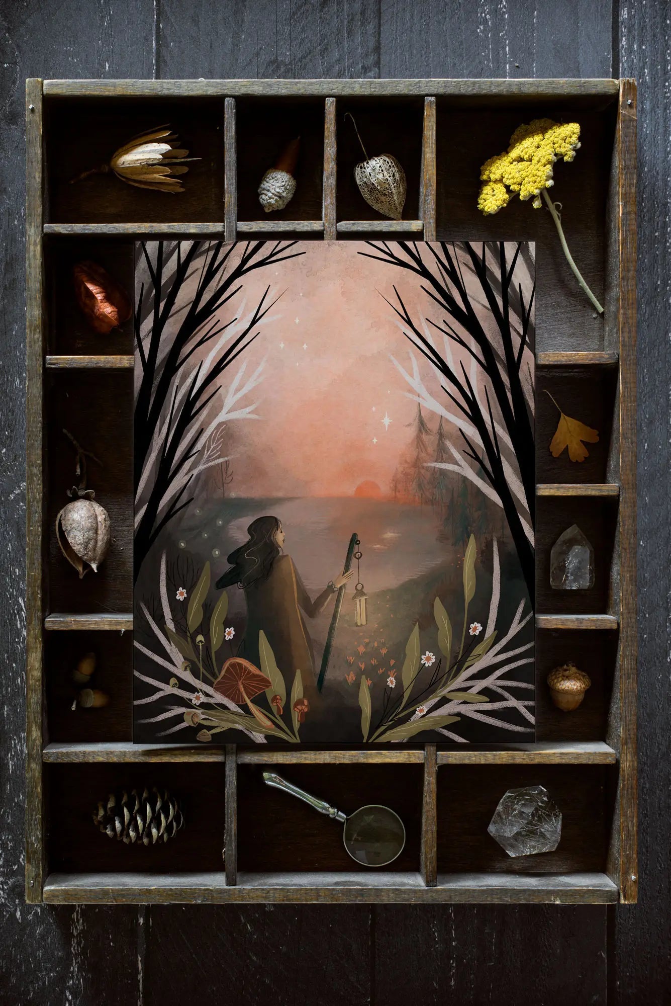 The Hermit - Art Print by Wild Lark